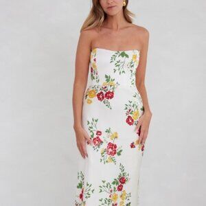 Park & Fifth Brodie Dress, Size L, NWT, Floral Bridesmaid